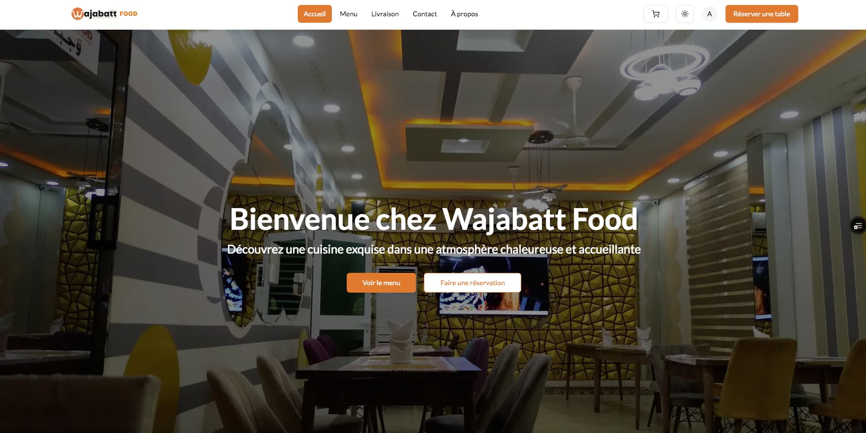 Restaurant Website